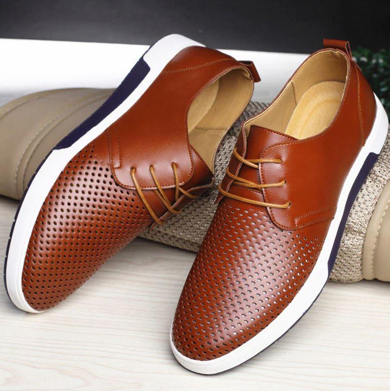 BrandsClub®| Respirer Orthopedic Leather Shoes