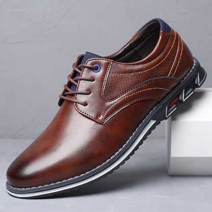 BrandsClub®| Oxford Lisse Orthopedic Dress Shoe