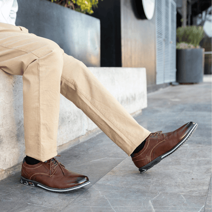 BrandsClub®| Oxford Lisse Orthopedic Dress Shoe